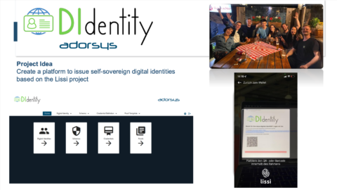 Towards entry "Results of Digital Identity AMOS Project with adorsys (Video and Report, Summer 2022 Project)"