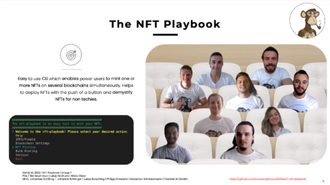 Towards entry "Results of NFT Playbook AMOS Project with Siemens (Video and Report, Summer 2022 Project)"