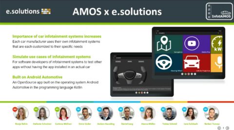 Towards entry "Results of InfotAiMOS AMOS Project with e.solutions GmbH (Video and Report, Winter 2022/23 Project)"